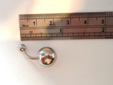 Surgical Steel Big Ball XTRA Pressure Barbell VCH Clitoral Hood Ring 14 gauge - I Love My Piercings!