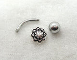 14G Flower VCH Jewelry Clit Hood Ring