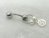 14G Swirl VCH Jewelry Clit Hood Ring