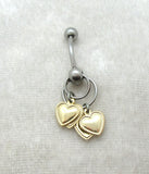 14G Gold Heart VCH Jewelry Clit Hood Ring