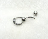 14G Beaded VCH Jewelry Clit Hood Ring