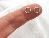 Pair 20G 18G Nose Hoop Ring Nose Nostril Hoop Ring 20 18 Gauge Snug 6mm Diameter Nostril Small Diameter Nose Rings - I Love My Piercings!