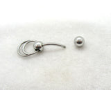14G Double Hoop VCH Jewelry Clit Hood Ring