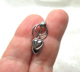 14G Heart VCH Jewelry Clit Hood Ring