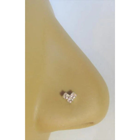 Natural Round White Diamond Nose Rings Engagement Wedding Gift Nose Ri –  FANCYDIAMONDJEWELS