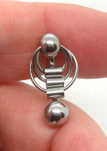 14G Triple Hoop VCH Jewelry Clit Hood Ring