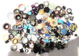 100 Pair Wholesale Lot Lobe Plugs Tunnels from 8g to 1 inch Excellent Reseller - I Love My Piercings!
