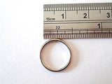 Stainless Steel Segment Hoop Septum Ring 16 gauge 16g 11mm diameter - I Love My Piercings!