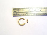 New Gold SEGMENT Seamless Hoop Ring 14 gauge 14g 10mm - I Love My Piercings!