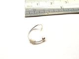 Sterling Silver Nose Coiled Fancy Hoop Jewelry 20 gauge 20g 9 mm Diameter - I Love My Piercings!