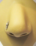 Sterling Silver Large Spider Nose Bent L Shape Stud Pin Post 20 gauge 20g - I Love My Piercings!