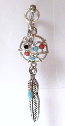 Surgical Steel Barbell Beaded Dream Catcher VCH Clitoral Clit Hood 14 gauge - I Love My Piercings!