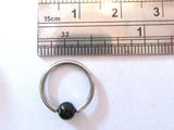 Daith Jewelry for Migraines Acrylic Ball Surgical Steel Hoop Choose Gauge / Diameter - I Love My Piercings!