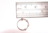 Sterling Silver Triple Knot Conch Helix Cartilage Seamless Hoop 20 gauge 20g - I Love My Piercings!