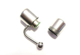 Stainless Surgical Steel Vibrating VCH Bar Clit Hood Piercing Jewelry 14 gauge - I Love My Piercings!