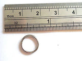 Surgical Steel Segment Nose Ring Hoop 16g 16 gauge 8mm Diameter - I Love My Piercings!