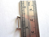 3 Piece Surgical Steel Lip Monroe Studs Posts Barbells Rings 16 gauge 16g 8mm - I Love My Piercings!