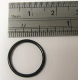 Black Titanium Seamless Conch Hoop Ring Loose Fit 16 gauge 16g 12 mm Diameter - I Love My Piercings!