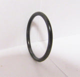 Black Titanium Seamless Conch Hoop Ring Loose Fit 16 gauge 16g 12 mm Diameter - I Love My Piercings!