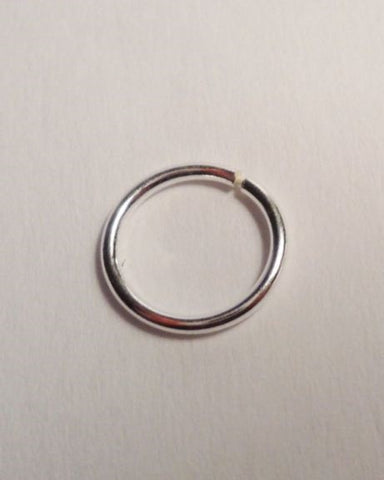 Sterling Silver Daith Seamless Hoop 20g for Migraines 7 mm or 9 mm - I Love My Piercings!